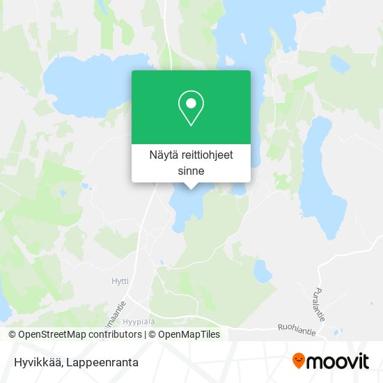 Hyvikkää kartta