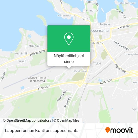 Lappeenrannan Konttori kartta
