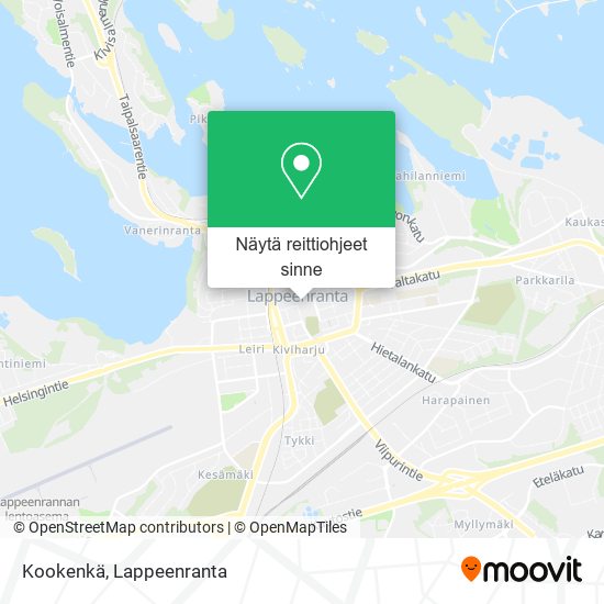 Kookenkä kartta