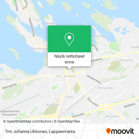 Tmi Johanna Ukkonen kartta