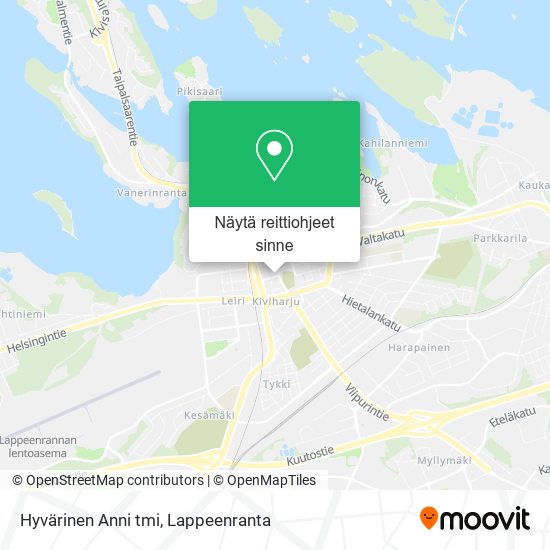 Hyvärinen Anni tmi kartta