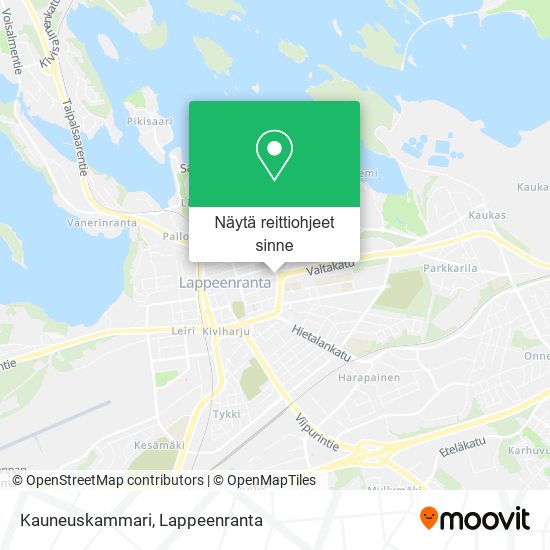 Kauneuskammari kartta