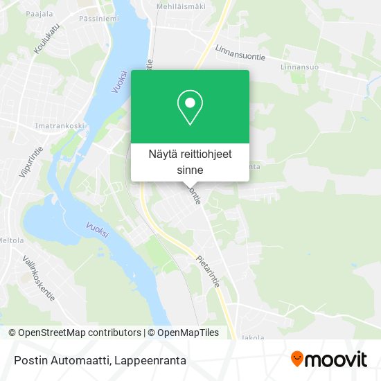 Postin Automaatti kartta