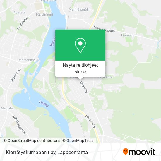 Kierrätyskumppanit ay kartta