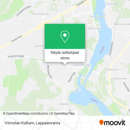 Viimolan Kultam kartta
