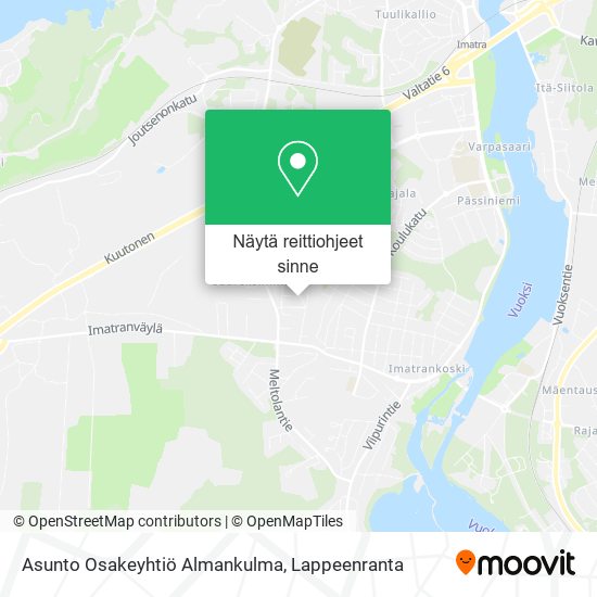 Asunto Osakeyhtiö Almankulma kartta