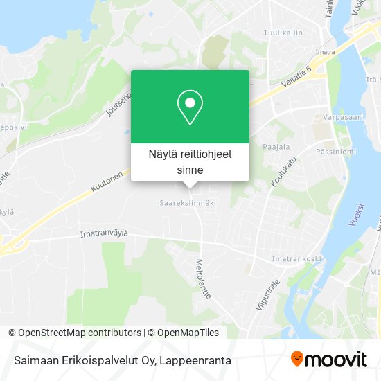 Saimaan Erikoispalvelut Oy kartta