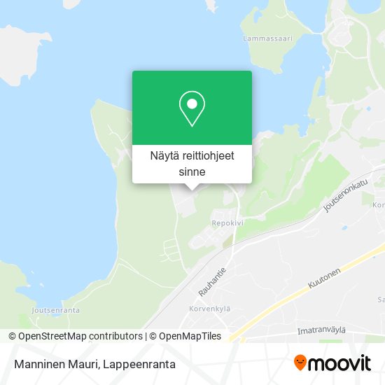 Manninen Mauri kartta