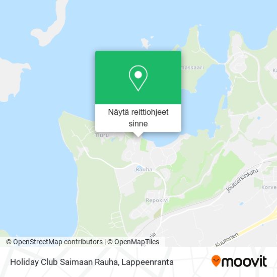 Holiday Club Saimaan Rauha kartta