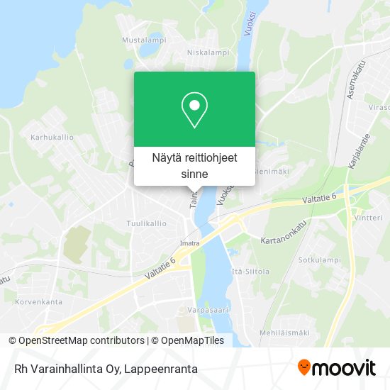 Rh Varainhallinta Oy kartta