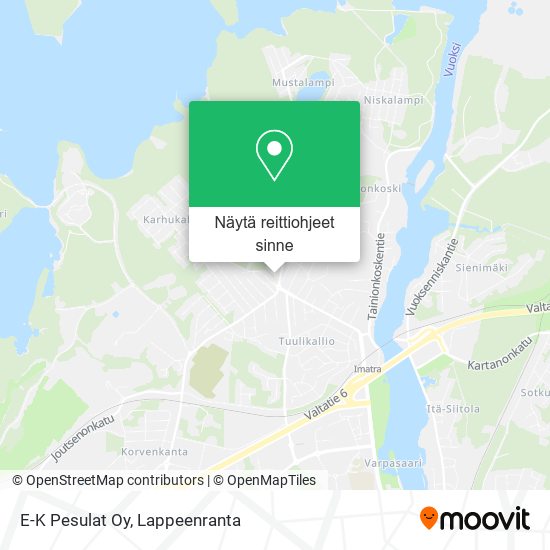 E-K Pesulat Oy kartta