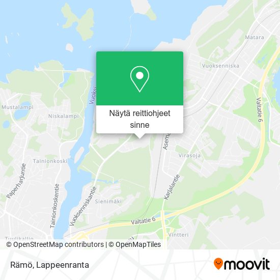 Rämö kartta
