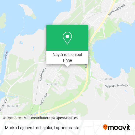 Marko Lajunen tmi Lajufix kartta