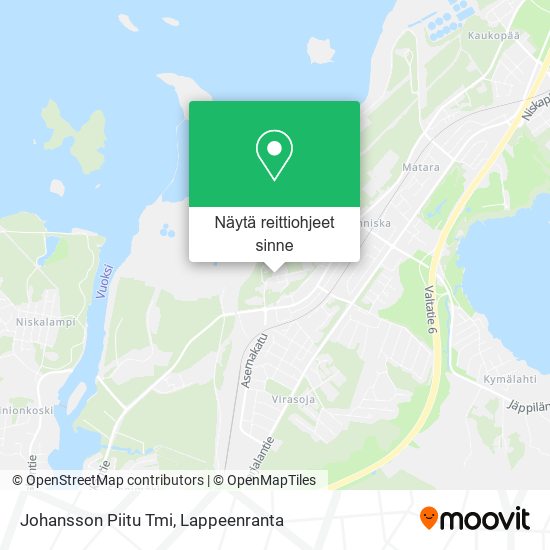 Johansson Piitu Tmi kartta