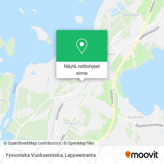 Fysioniska Vuoksenniska kartta