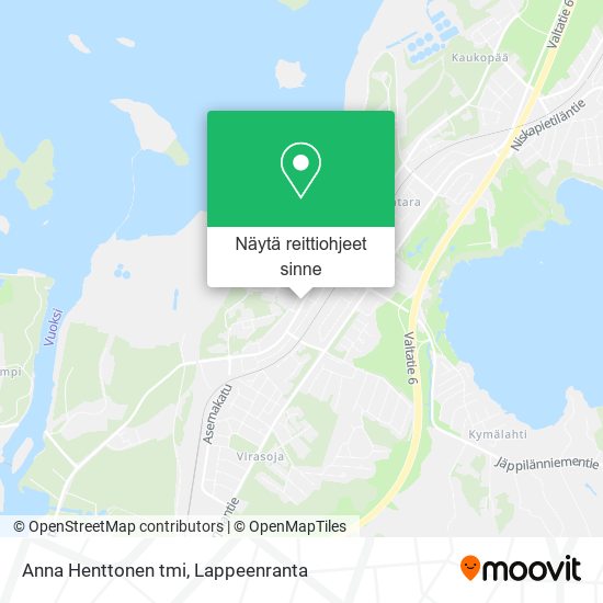 Anna Henttonen tmi kartta