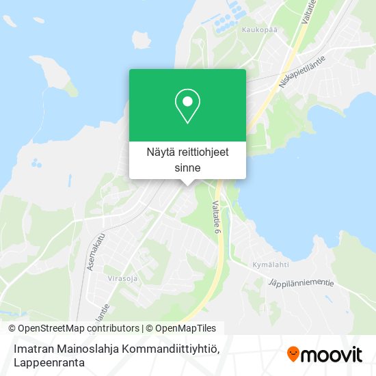 Imatran Mainoslahja Kommandiittiyhtiö kartta