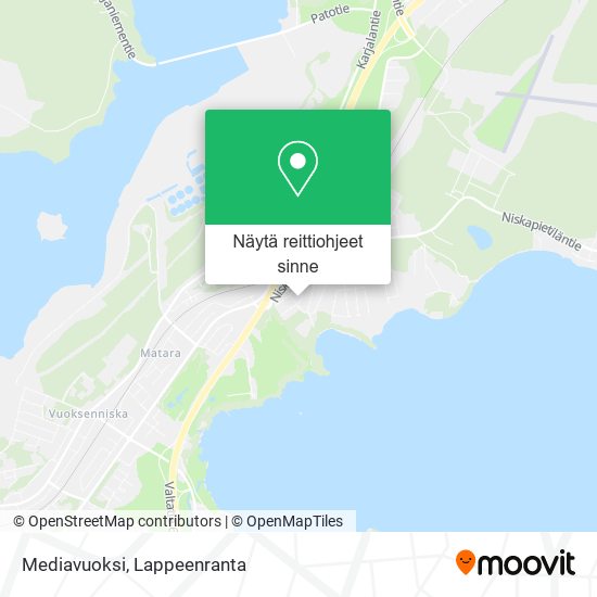 Mediavuoksi kartta