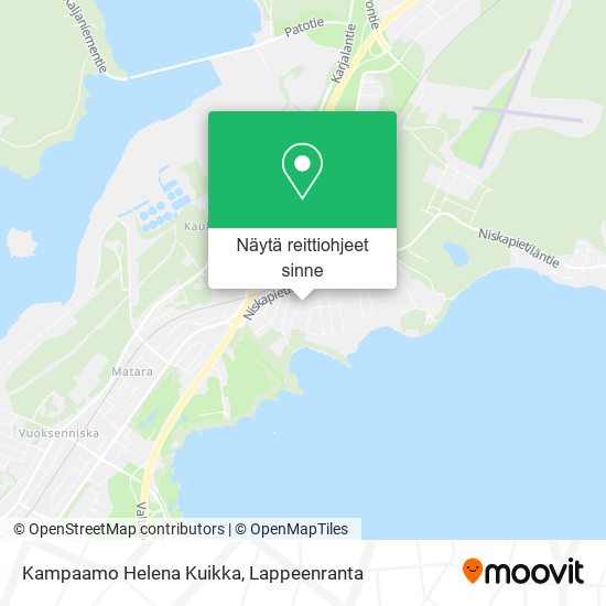 Kampaamo Helena Kuikka kartta