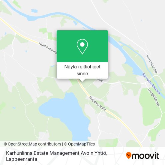 Karhunlinna Estate Management Avoin Yhtiö kartta