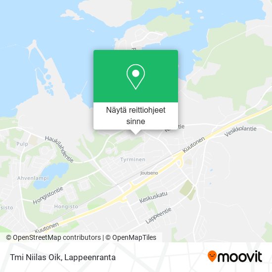 Tmi Niilas Oik kartta