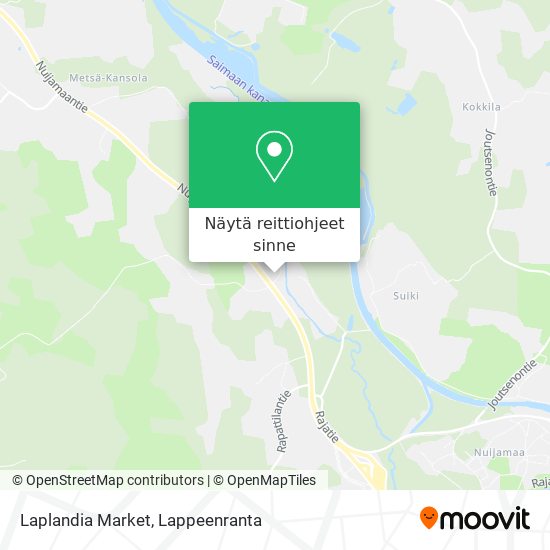 Laplandia Market kartta