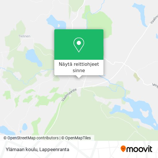 Ylämaan koulu kartta