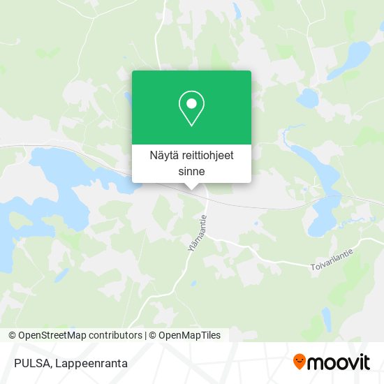 Kuinka päästä kohteeseen PULSA paikassa Lappeenranta kulkuvälineellä Bussi?