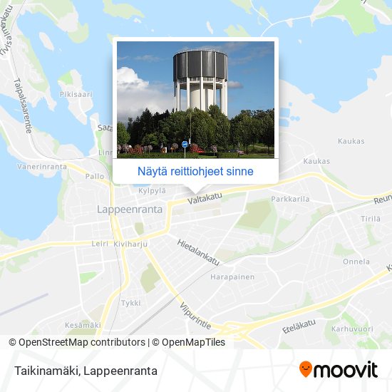 Kuinka päästä kohteeseen Taikinamäki paikassa Lappeenranta kulkuvälineellä  Bussi?