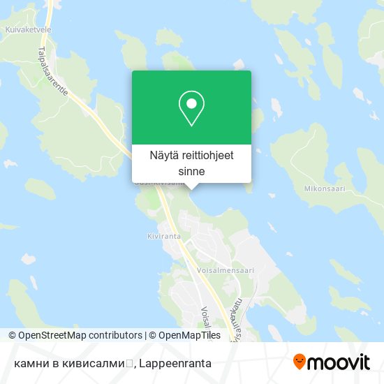 камни в кивисалми😅 kartta