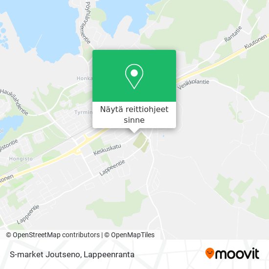 S-market Joutseno kartta
