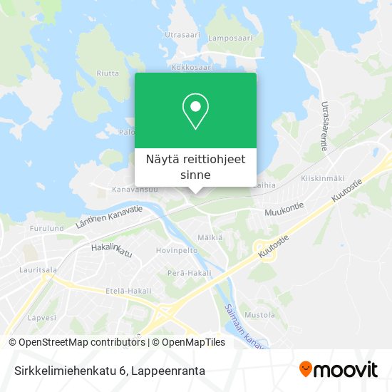 Sirkkelimiehenkatu 6 kartta