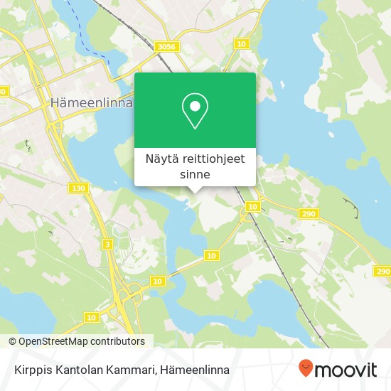 Kirppis Kantolan Kammari kartta