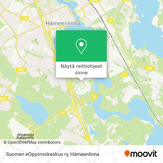 Suomen eOppimiskeskus ry kartta