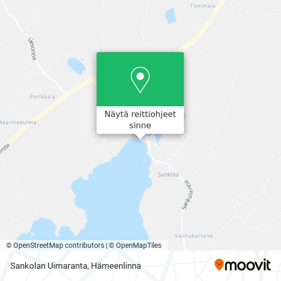 Sankolan Uimaranta kartta