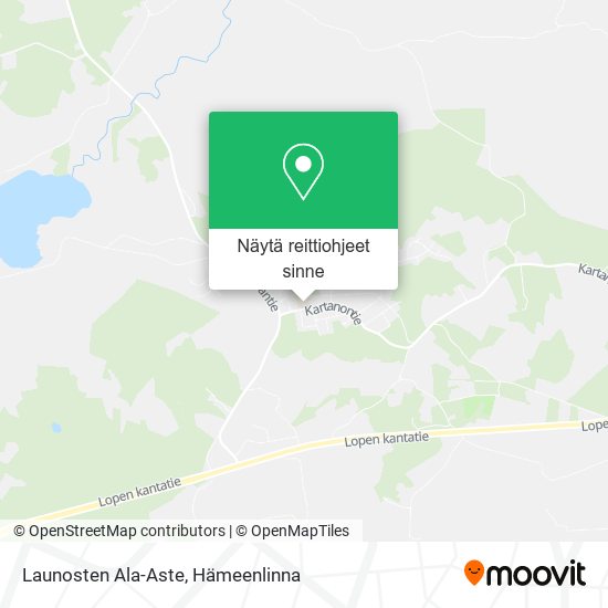 Launosten Ala-Aste kartta
