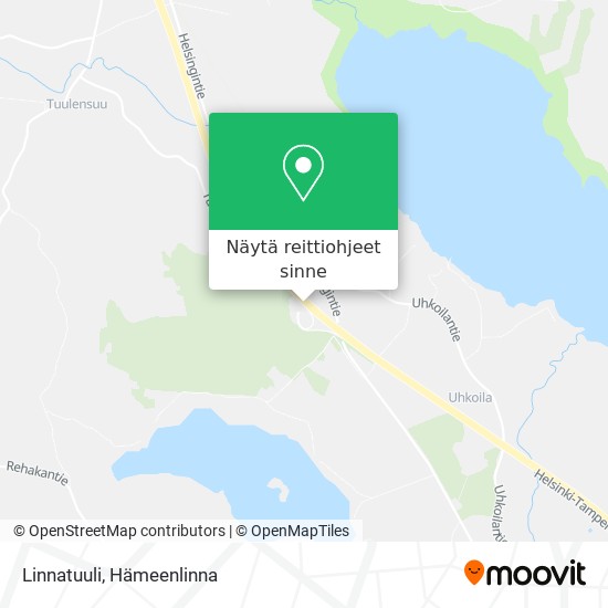 Linnatuuli kartta