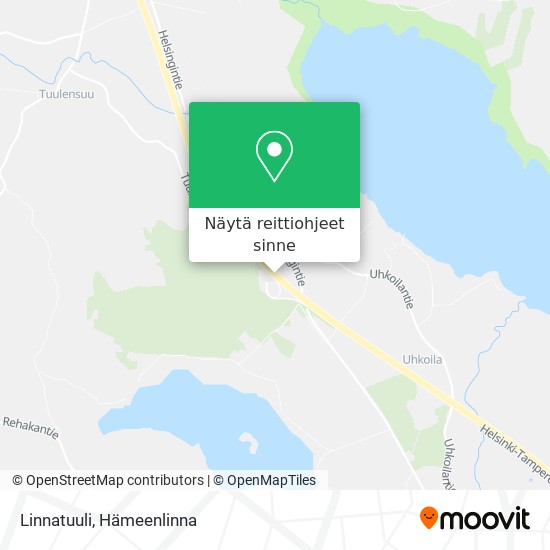 Linnatuuli kartta