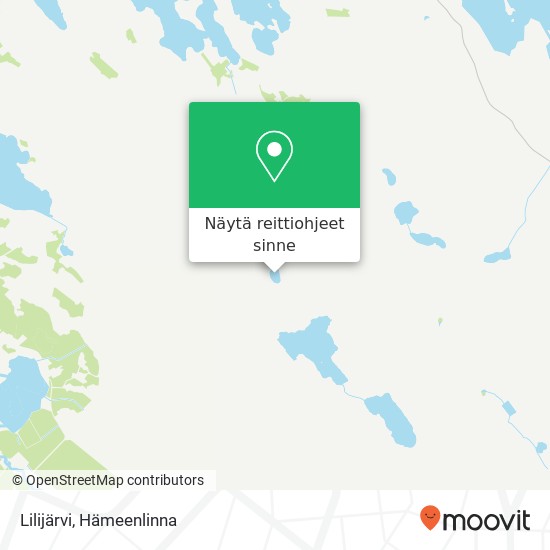 Lilijärvi kartta