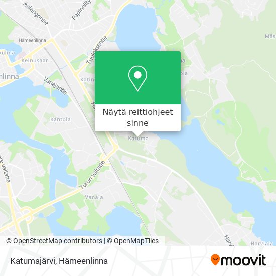 Katumajärvi kartta