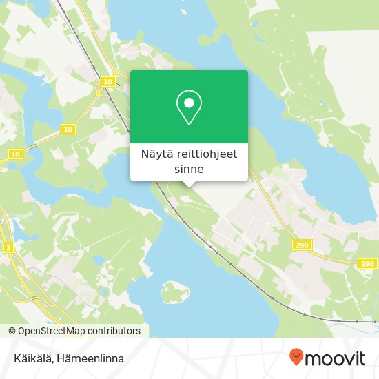 Käikälä kartta