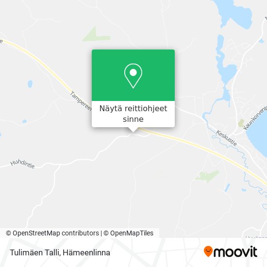 Tulimäen Talli kartta