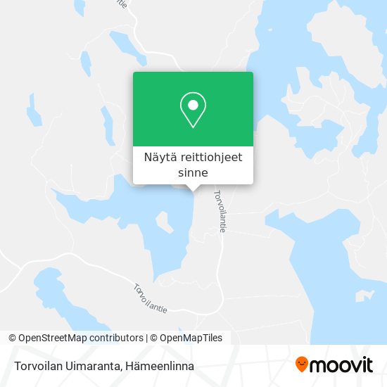 Torvoilan Uimaranta kartta
