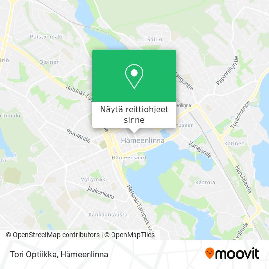 Tori Optiikka kartta