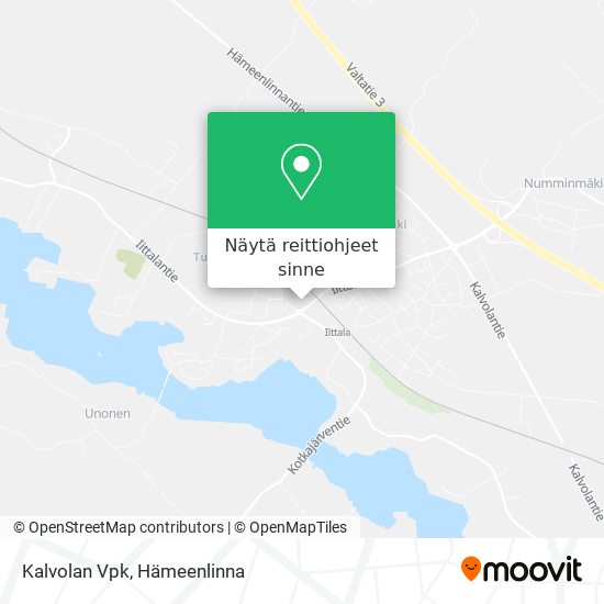 Kalvolan Vpk kartta