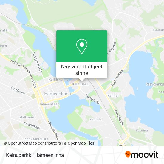 Keinuparkki kartta