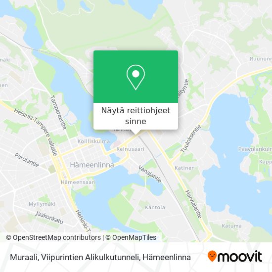 Muraali, Viipurintien Alikulkutunneli kartta