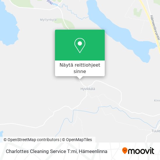 Charlottes Cleaning Service T:mi kartta