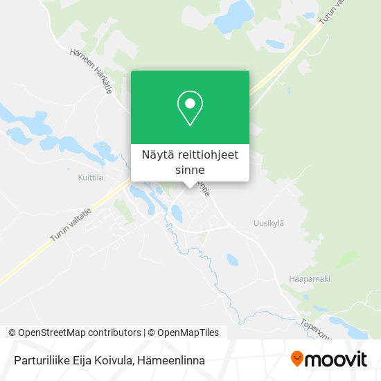 Parturiliike Eija Koivula kartta