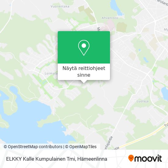 ELKKY Kalle Kumpulainen Tmi kartta